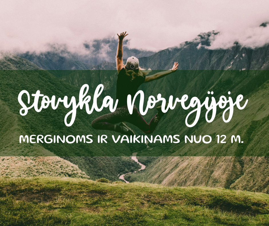 stovykla paaugliams Norvegijoje